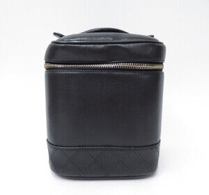 Auth Chanel Bicolore Leather Cosmetic #199085C31B